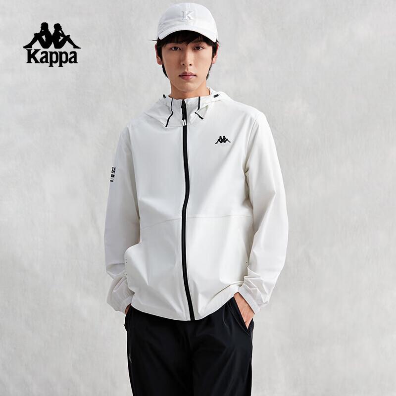 Kappa Men's 2024 Summer Hooded Sun Protection Windbreaker K0E32FJ43