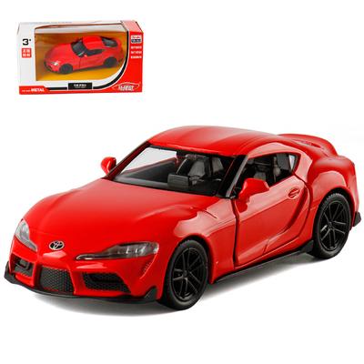 1/36 Toyota Supra Alloy Car Diecast Toy Vehicle Pull Back Car Model Miniature Scale Toys Car for Children Gift