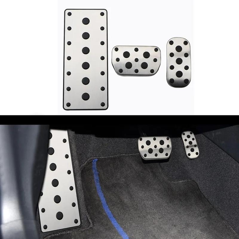 For Toyota Land Cruiser Prado FJ 150 2014 2015 - Car Foot Accelerator Pedal Cover Gas Fuel Brake Non-Slips Pad Accessories