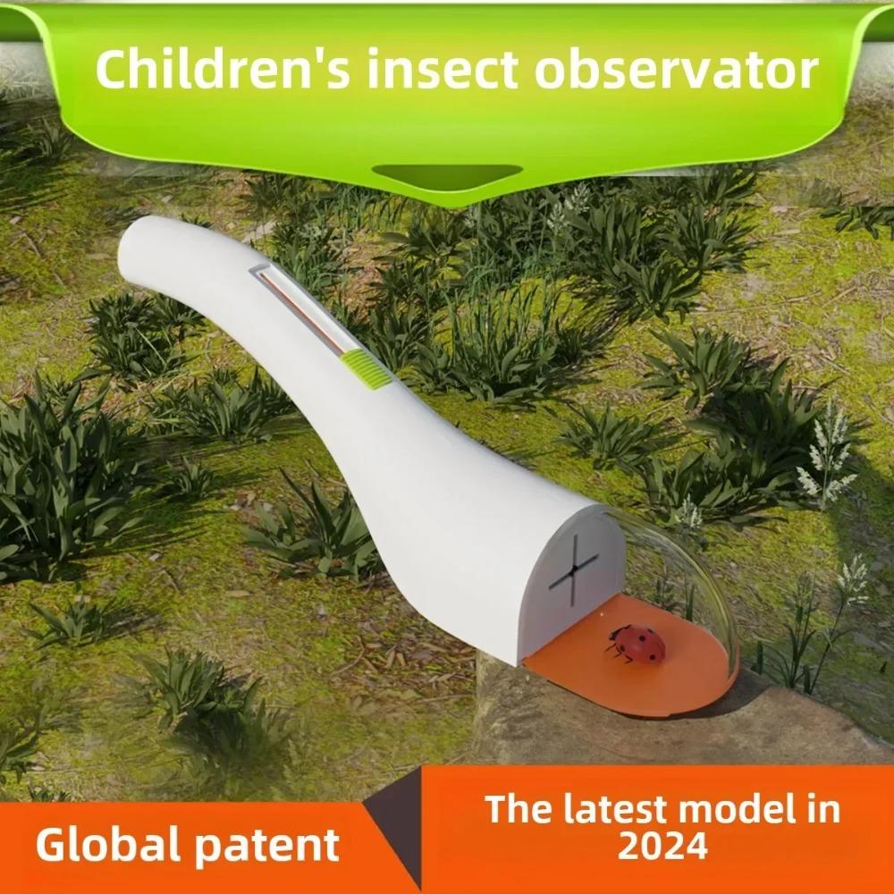 Outdoors Handheld Children's Insect Observer Outdoor Exploration Science Small Experiment Set Animal Capture Collector 4 Colors to Choose From