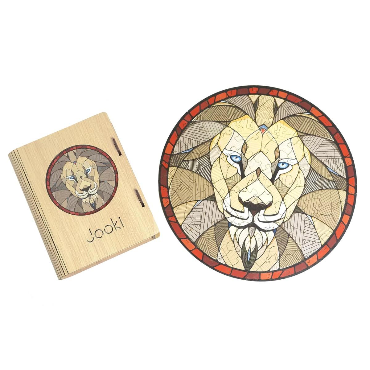 

Пазли дерев яні Jooki екологічні пазли з індивідуальною формою деталей. 29x29 cm