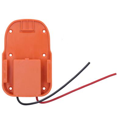 Battery Adapter with Fixing Hole Power Dock Adapter for RIDGID 18V  AEG 18V Power Connectors