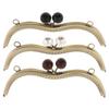 Iron Metal Frame Purse Kiss Clasp Lock Arch Handle DIY Bag Handcraft Jewelry Sewing Fasteners