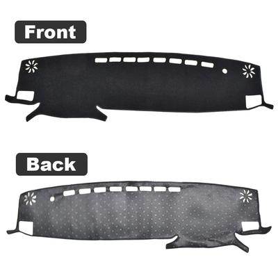 Pour Toyota Highlander 2020-2025 (Sans HUD) Tapis de tableau de bord de voiture Anti-UV Housse de tableau de bord Tapis de tableau de bord Pare-soleil Moquette Protecteur Accessoires