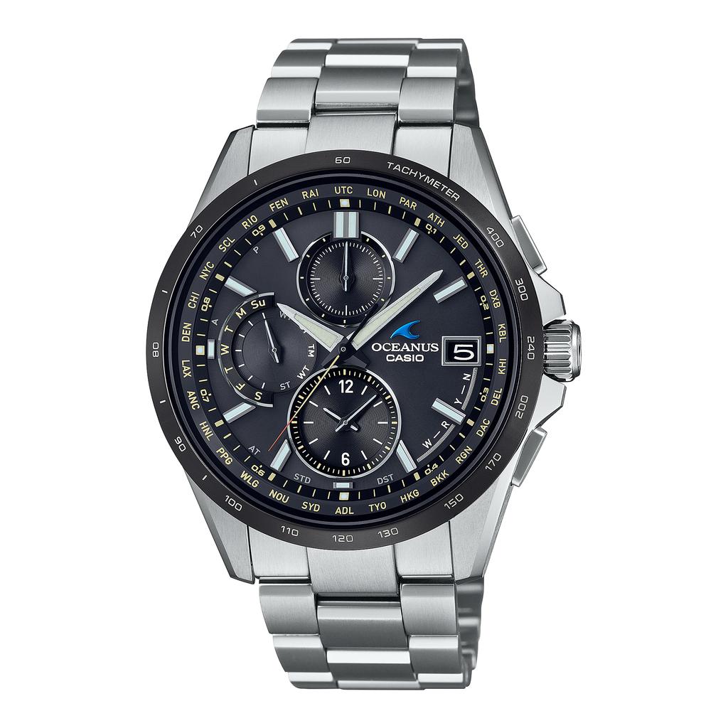 Casio Men's 100M Water Resistant Analog Quartz Watch OCW-T2600J-1A