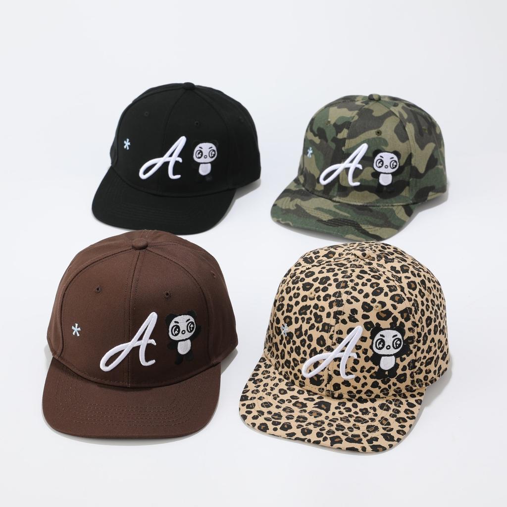 Back of the head all-inclusive flat edge baseball cap Korean anti-wearing flat-brimmed hat female Xia Xian face leopard print camouflage cap male