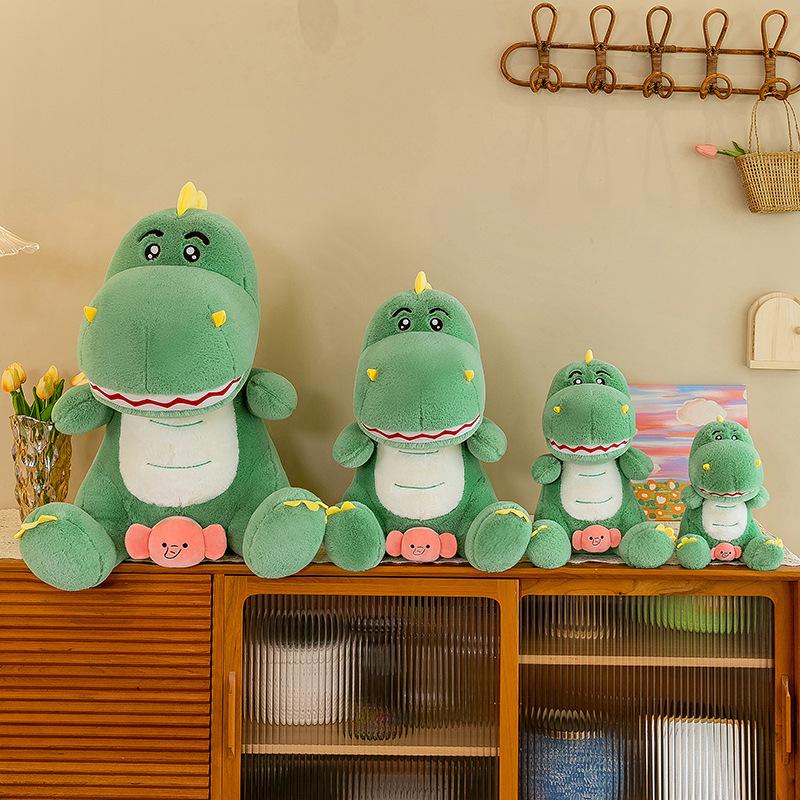 Plush Elephant Dinosaur Toy Stuffed Animals Doll Room Decor Kid Gift Companion
