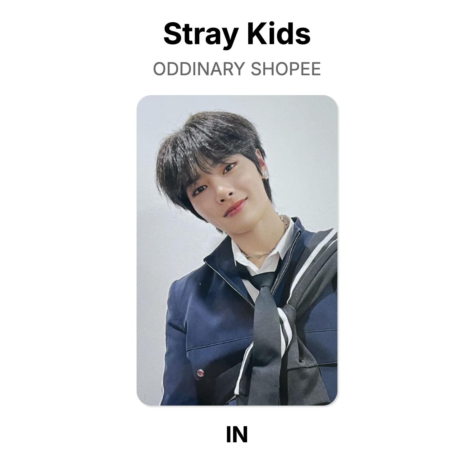 Stray Kids ODDINARY SHOPEE Официальная фотокарточка I.N