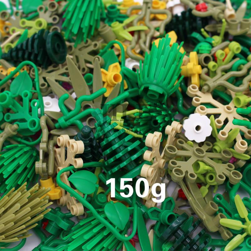 

Moc Military Plant Grass Building Blocks City Street View Garden Bricks Bulk Parts Compatible with Flower Set Meal Toys