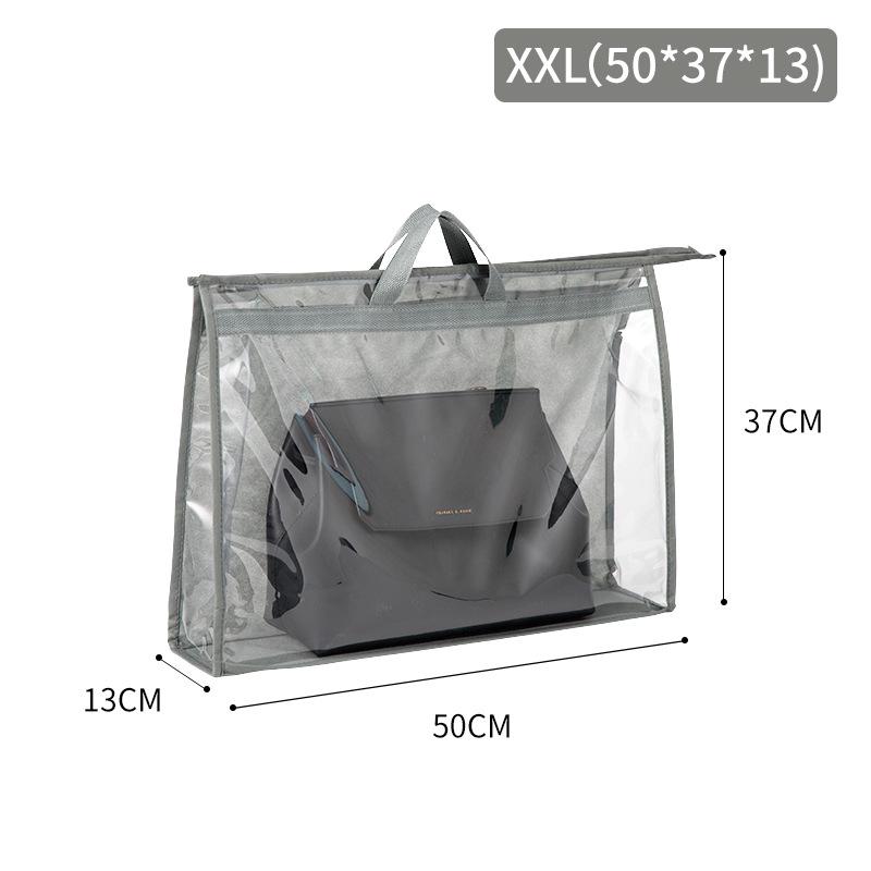 Large Capacity Moisture-Proof Hanging Storage Bag with PVC Window and Dust Cover