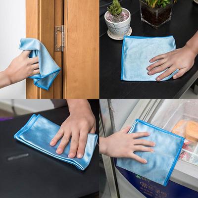 Glass Cleaning Towel No Trace No Lint Rag Mirror Cleaning Cloth Cleaning Towel Scouring Pad