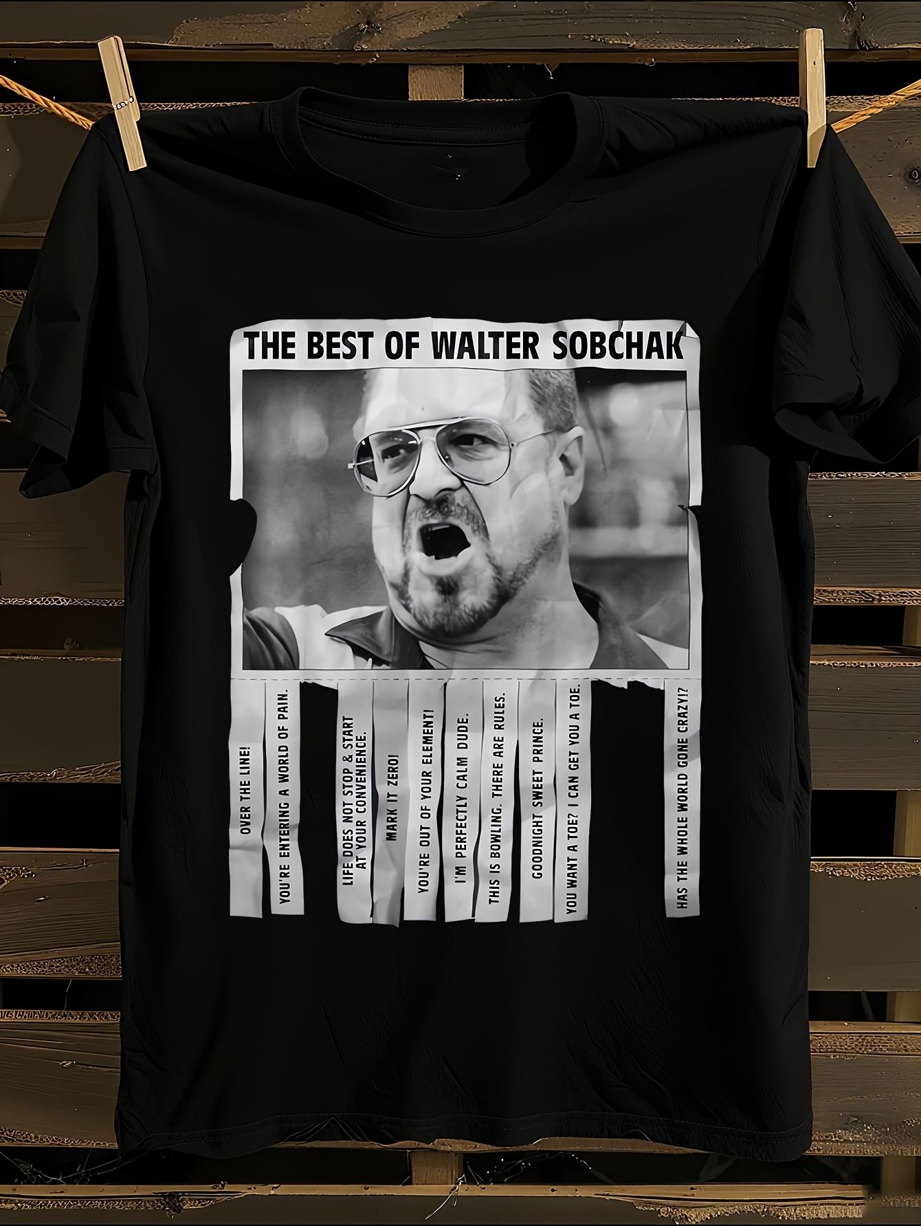 The Big Lebowski Walter Sobchak Iconic Movie Quotes T-shirt XXXL