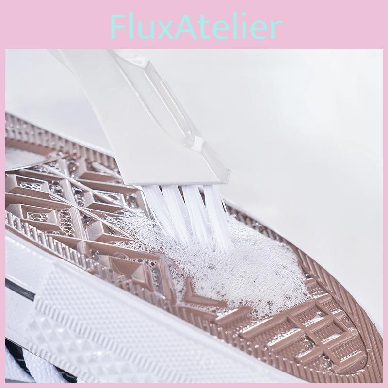 Soft Bristle Shoe Brush With Long Handle For Delicate Cleaning And Versatile Use