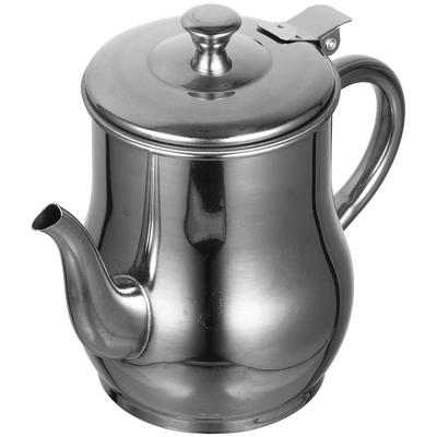 Stainless Steel Oil Pot Strainer Filter Kettle Dispenser Oil Container Container Holder Kitchen Cooking Oil Recycling