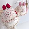 Korean Style Floral Lace Bow Sun Hat for Girls 