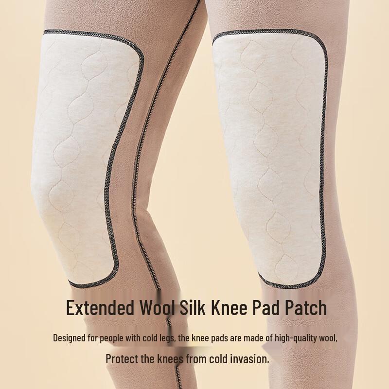 ME FEELING Men's Wool-Silk Blend Thermal Base Layer Pants