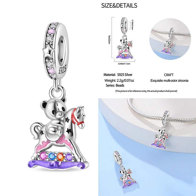 100% Copper Exquisite Tarot Cards Bracelet Pendants Blood Red Fire Snake Rose Charms Beads Diy Jewelry For Women