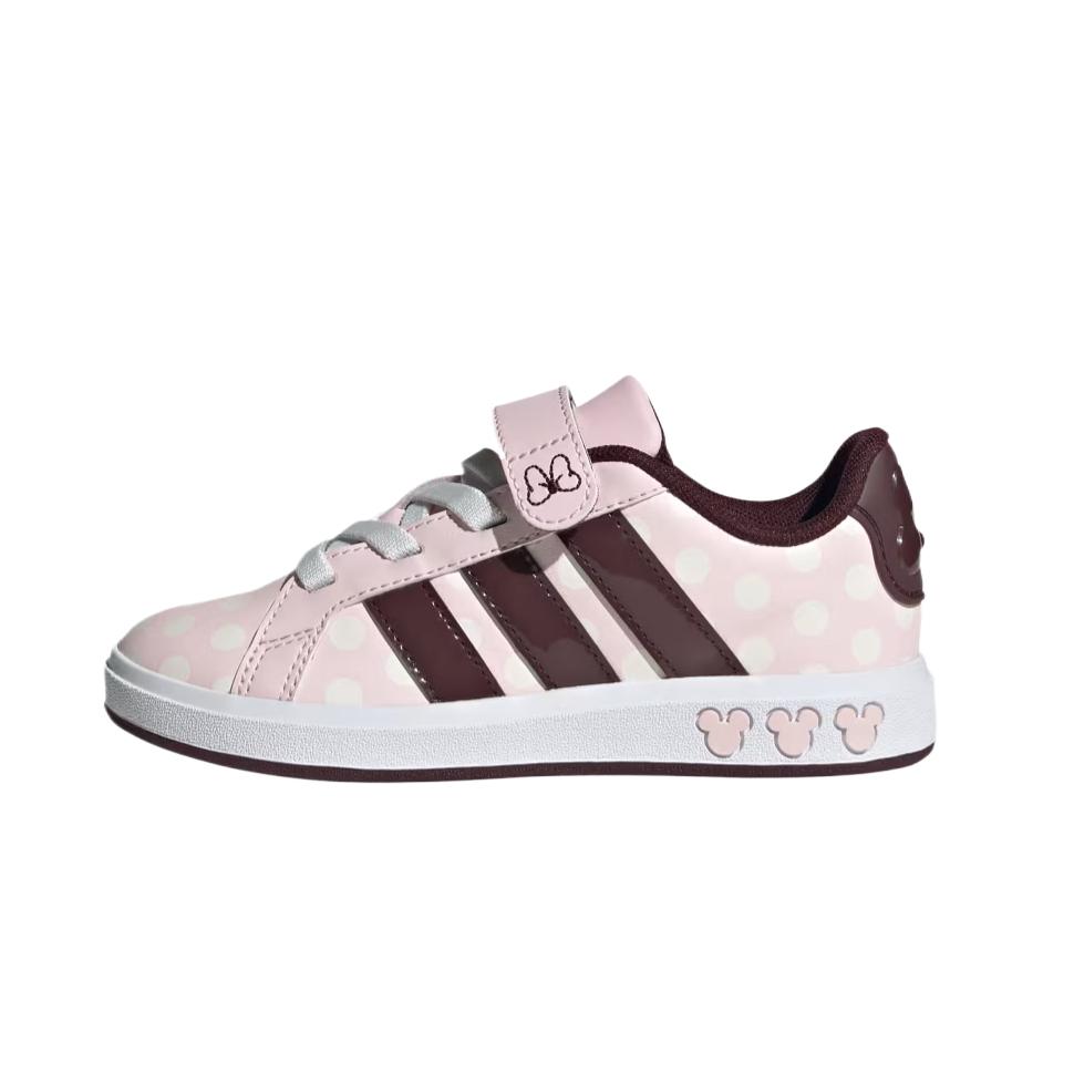 Adidas Disney X Grand Court K Minnie Mouse Kids Sneakers Pink Clear-Pink Aurora-Ruby JR8133