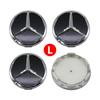 CRX1 Car Wheel Center Hub Caps 56mm 60mm 75mm ABS For Mercedes Benz W205 W166 W167  B C E S Class C200L GLC GLK CLA Replacement Parts