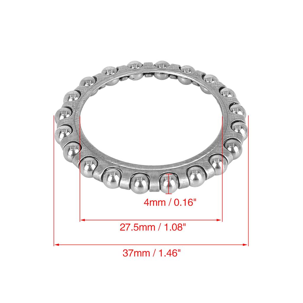 uxcell Ball Bearing Cage 37mm x 20 Crank Bearing Wheel Bearing Retainer for Bicycle 4pcs