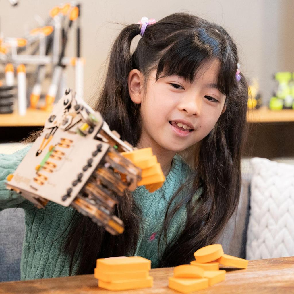 Smartivity Robot Hand Craft Kit for Elementary School Students STEAM Birthday Gift (8+), Education, Toy,