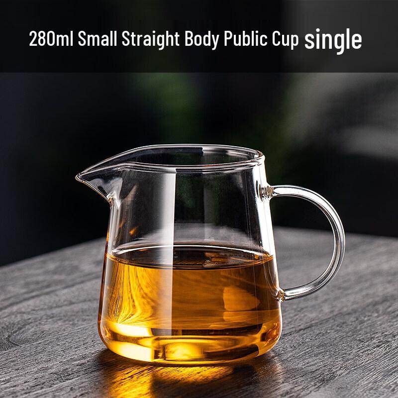 Heat-Resistant Borosilicate Glass Tea Fairness Cup Set