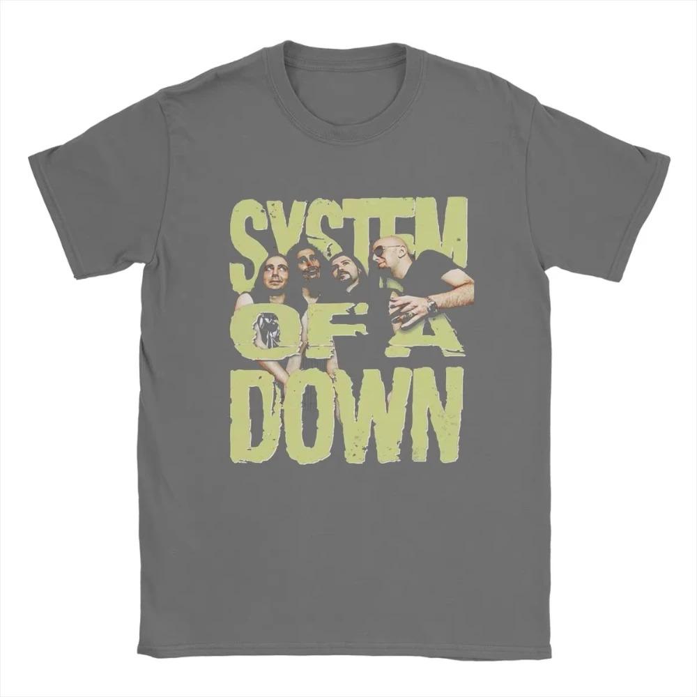 2026 New Hot Sale System of A Downs Merch Oversized T-Shirt for Men Women Metal Rock Band Awesome Cotton Graphic Printed Clothing