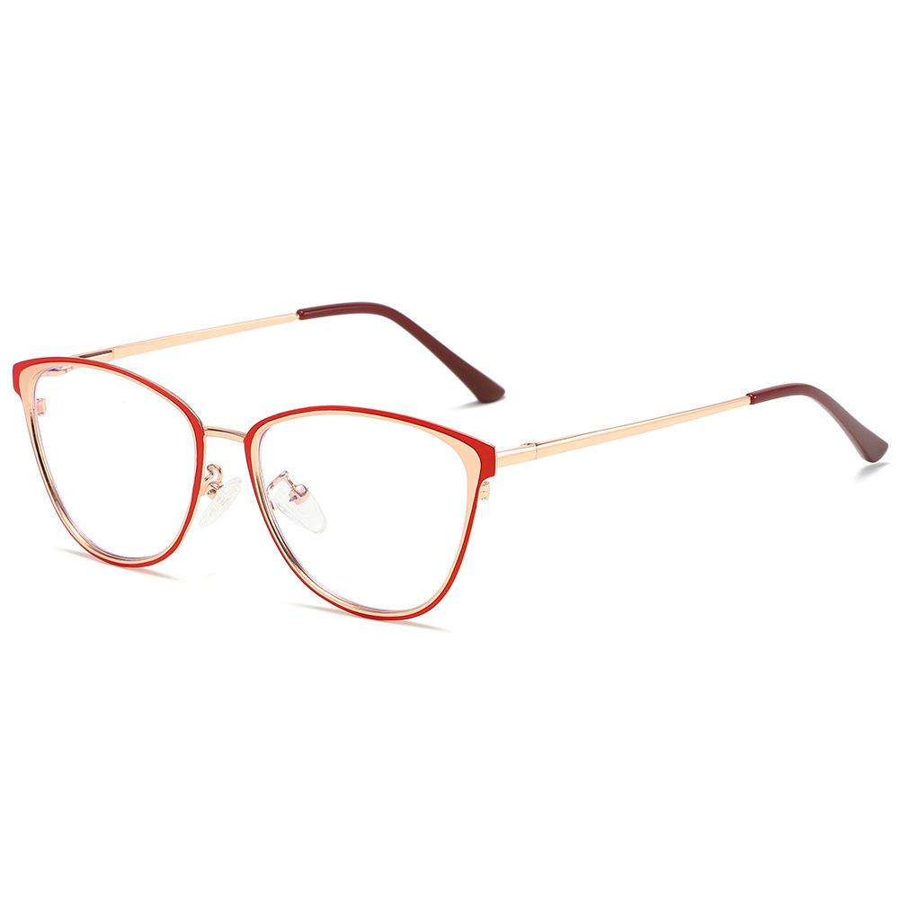 Trendy Cat Eye Glasses with Anti-blue Light & Myopia Options for Women
