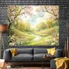 2D Enchanted Cherry Blossom Backdrop Spring Garden Party Photo Booth Background