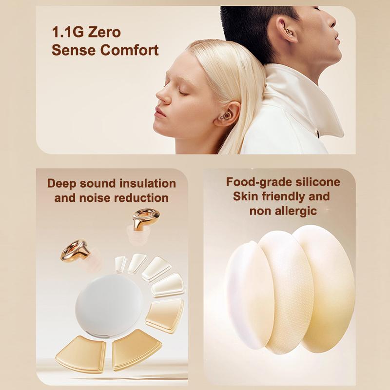 Silicone Ring-Shaped Electroplated Noise-Canceling Earplugs Sound-Isolating And Sound-Reducing Sleep Earplugs For Sleep