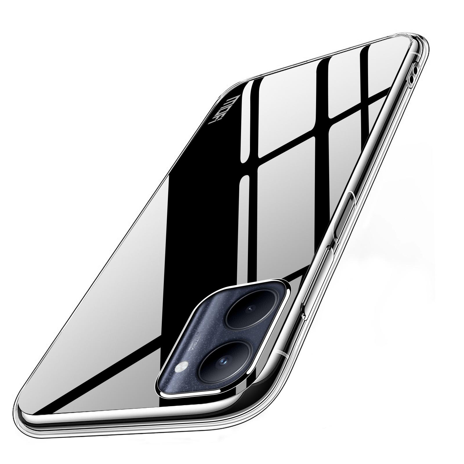 

MOFI for Realme C33 4G/C30s 4G Protective Phone Cover,Clear Crystal TPU Shell Not-Yellowing Case A