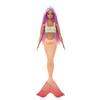 Barbie Mermaid Pink Dress-Up Doll House for Pretend Play, Ages 3 and Up, Pink, HRR05