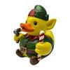 Christmas Duck Statues Animal Figurines Sculptures Desktop Ornament for Bookshelf Home Decors Collectible Figurines