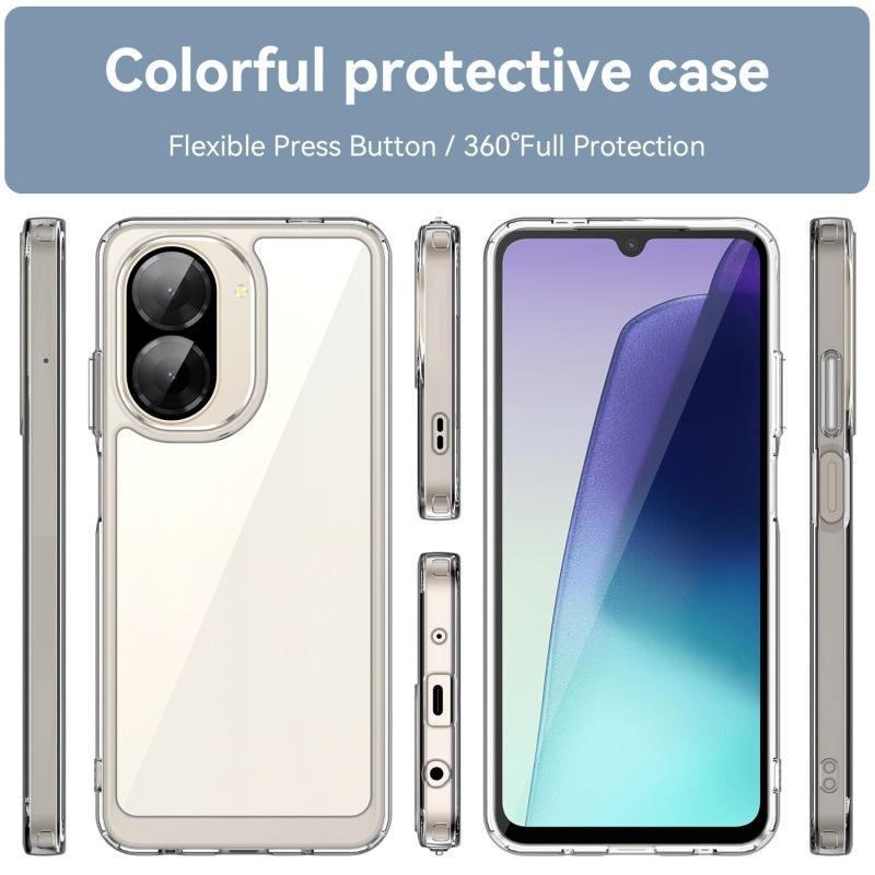 Pentru Husa Poco C71 Xiaomi Poco C71 Capas Nouă Antișoc Telefon Spate Bumper Culoare Transparentă Clară Pentru Fundas Poco C71 C 71