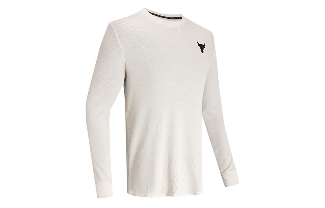 Under Armour Sweatshirts Men s Summit White Crew Neck Moderate Regular 1358757-110 XXL