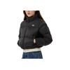 Lee Korean Style Warm Short Stand Collar Two-Way Zipper Down Jacket Women Outerwear LE2504DP60BK