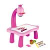 Child Smart Projector Desk With Light & Music Learning Painting Machine Toy