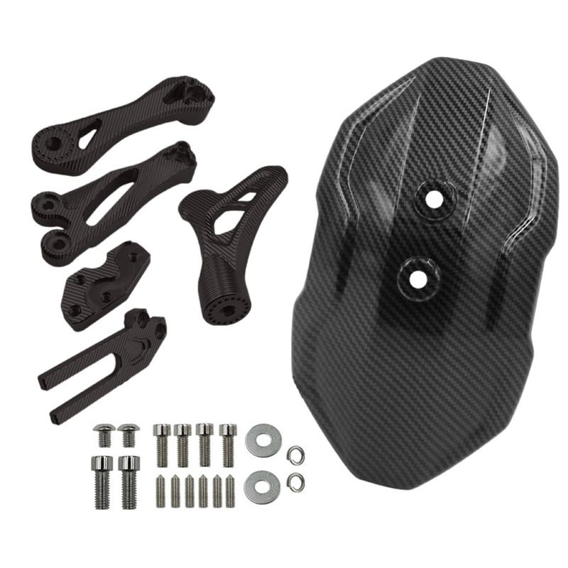 Universal Motorcycle Mudguard Rear Rear Wheel Cover Fender Splash Guard Protector Carbon Fiber For Harley Honda Suzuki Kawasaki