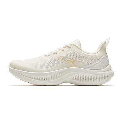 Feiyun Comfortable Versatile Shock Absorbing Lightweight Breathable Low Top Running Shoes Women Sneaker Ivory 922545577-3