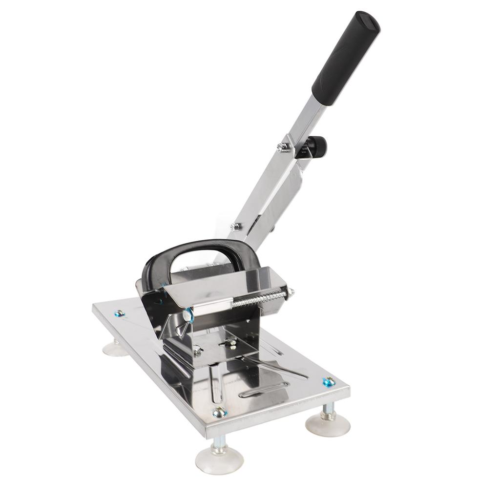 Ruční kráječ mraženého masa Skopové Šunka Hovězí Kráječ Řezací stroj Nerezová ocel Mražené maso