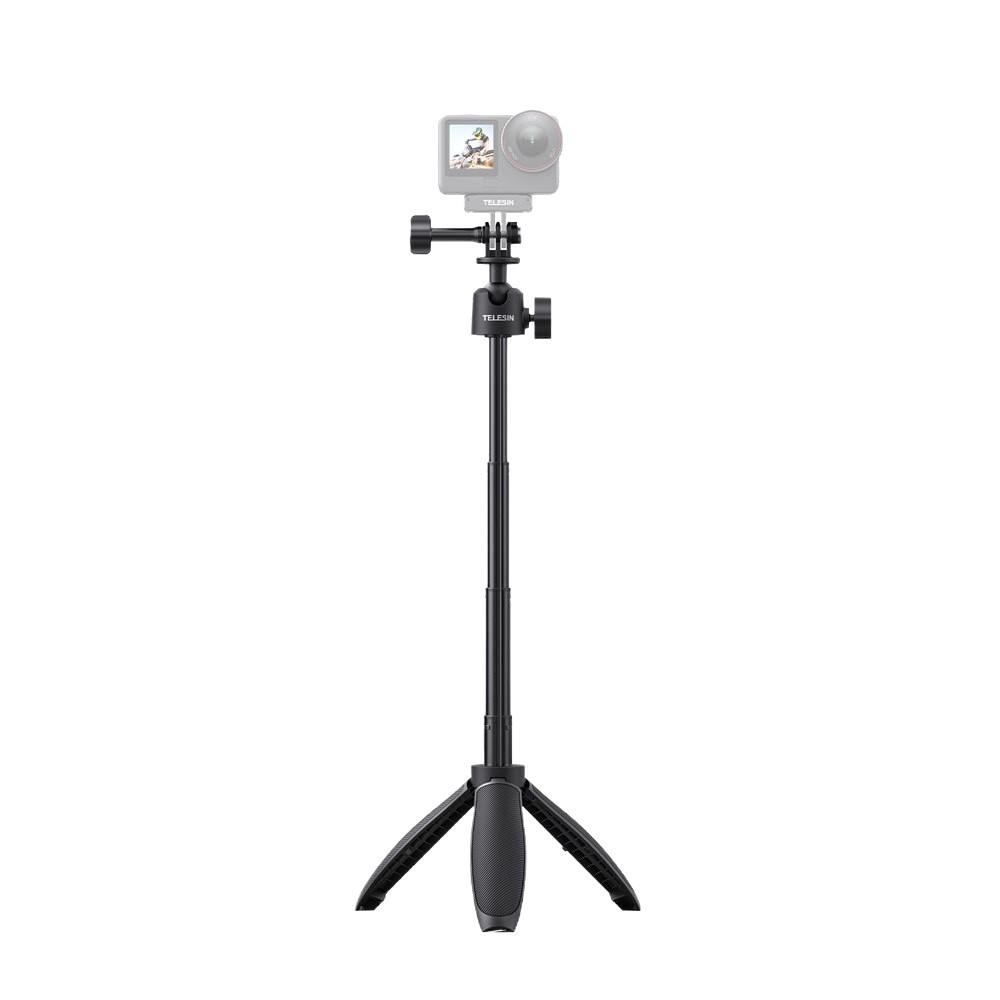 TELESIN Universal Ball Head Tripod and Selfie Stick for DJI Action/Nano Mini 3.0