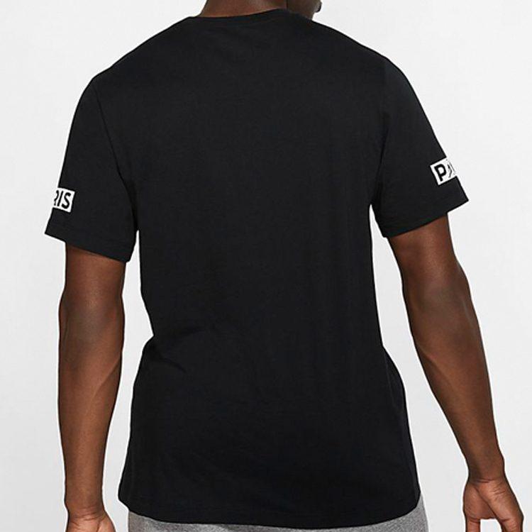 Jordan Air T Shirts Men's Crew Neck Moderate Straight Fit BQ8385-010