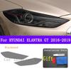 For HYUNNDAI ELANTRA GT 2016- Car Exterior Headlight Anti-scratch Front Lamp Tint TPU Protective Film Cover Accessories Sticker