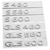 3D ABS For Mercedes-Benz series trunk label GLS 400 450 480 500 600 680 S480 580 600 badge modified accessories decorate decal