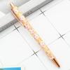 Creative Press Metal Pen Cute Cartoon Ballpoint Pens Portable INS Print Pen  Office Supplies