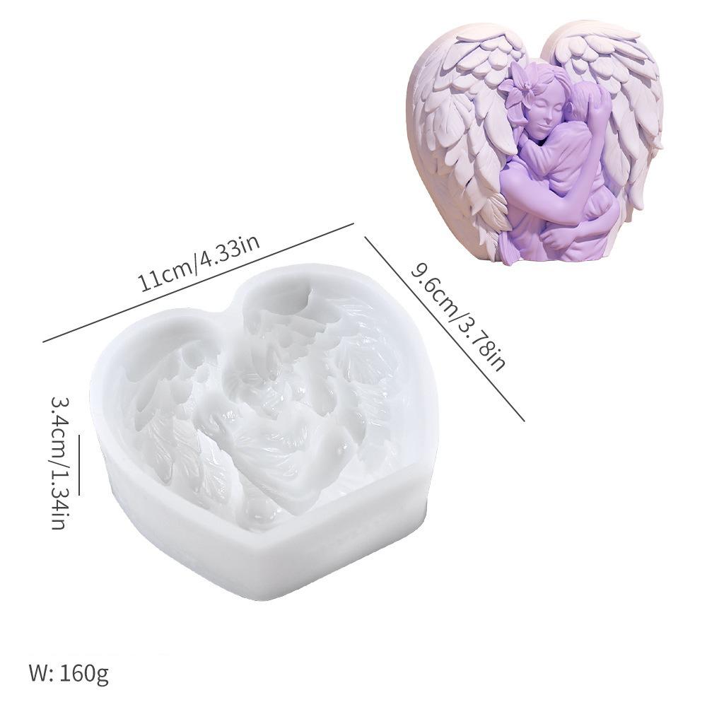 

Силиконовая форма Angel Love Wings, сделай сам, автомобильный ароматизатор, подвеска, гипсовая форма для свечей «Мать и дитя»