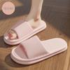 Women's and Men's Non-slip Summer Bathroom Slippers for Indoor Home and Hotel Use
