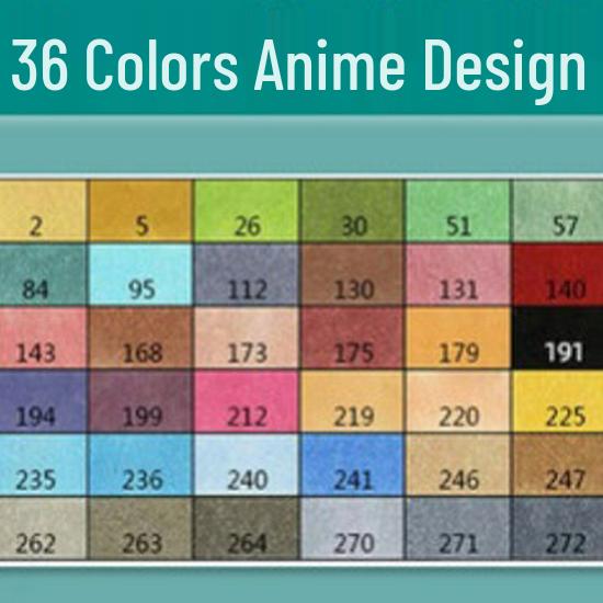 Fakale 2nd Gen Finecolour Anime Markers Set, 160 Oil-Based Professional Student Colors