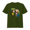 Wild Thornberrys Bugcatcher Eliza Donny And Debbie Cartoon Print T Shirt S 2Xl Light Blue vintage Washed Comfortable fashion