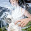 Semiconductor Cooling Mini Handheld Fan USB Rechargeable Small Electric Fan  Gift